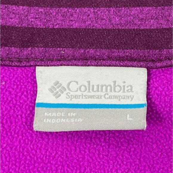 NEW Womens Large COLUMBIA Mountain Run Half Zip Fleece Pullover Jacket XK1456562 - Picture 3 of 5